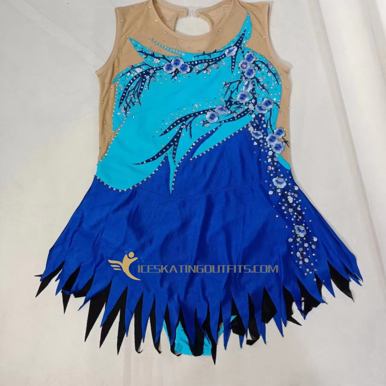 adult plus size skating dresses B166