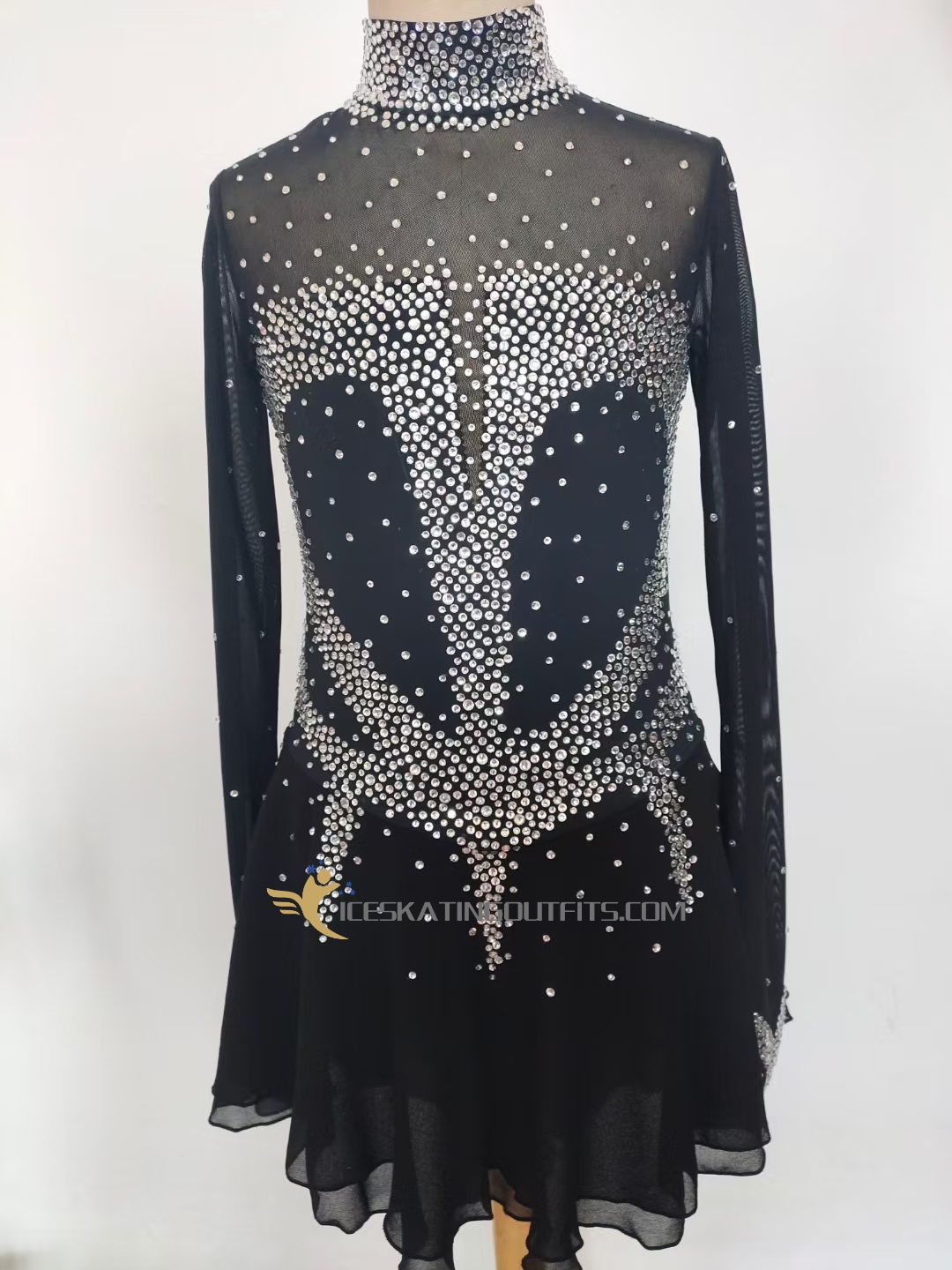 christmas ice skating outfits for girls B218