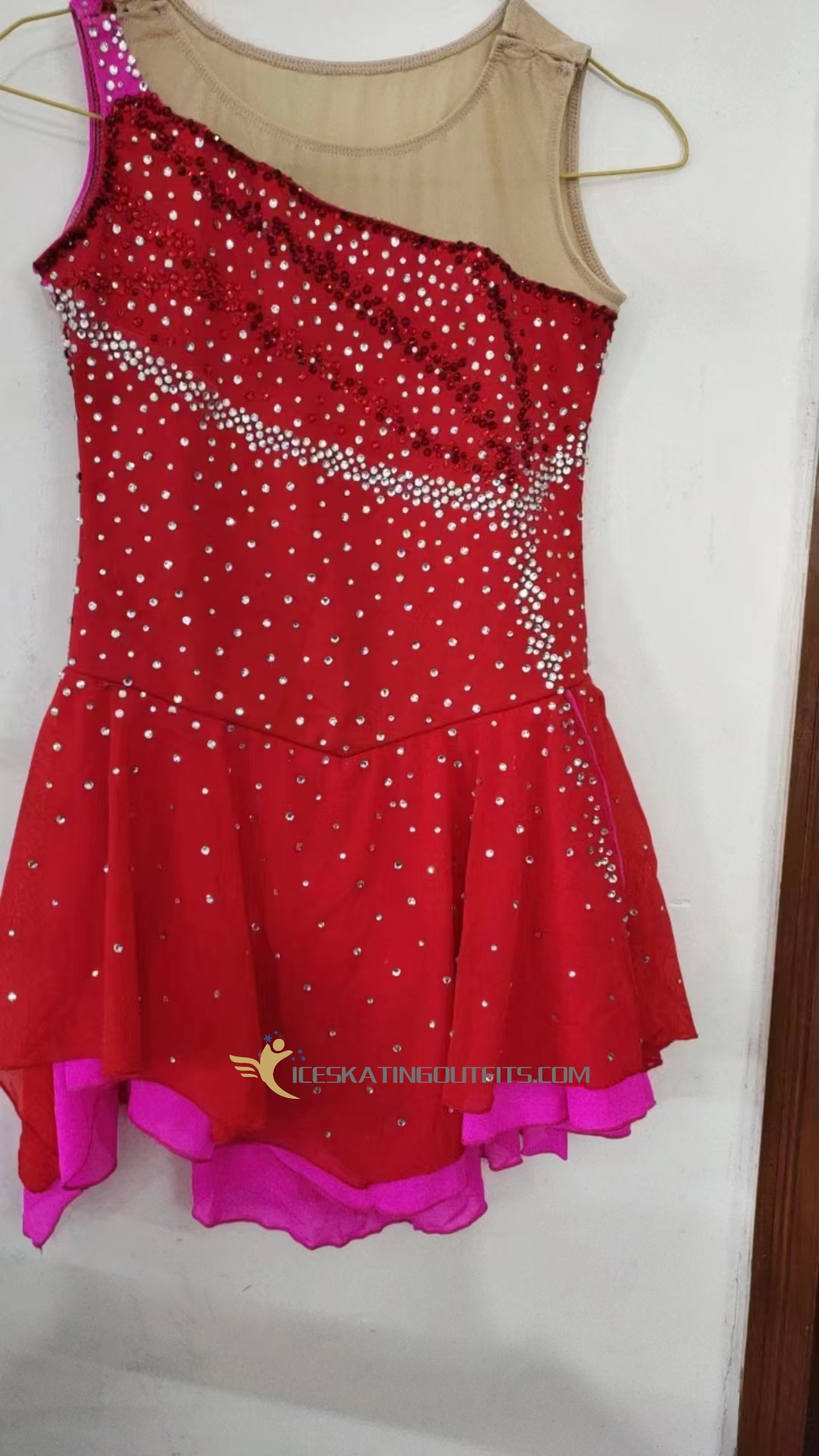 frozen ice skating dress for children B279