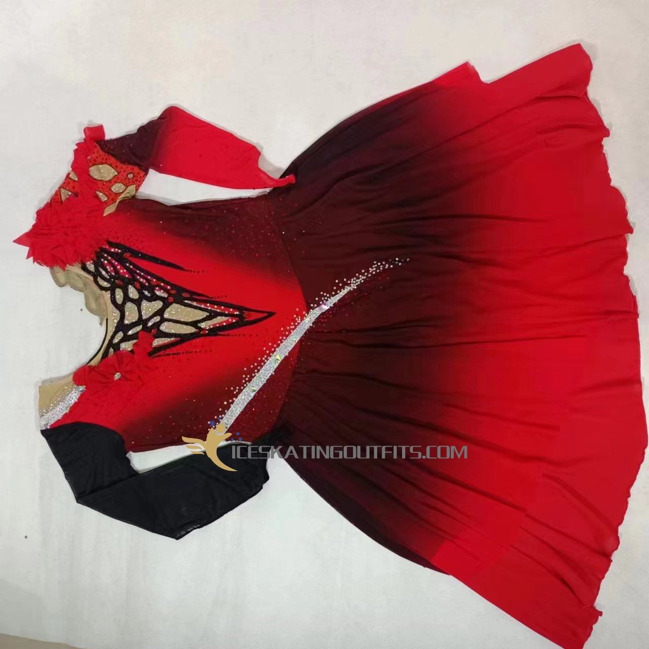 girls dance skating dress B331