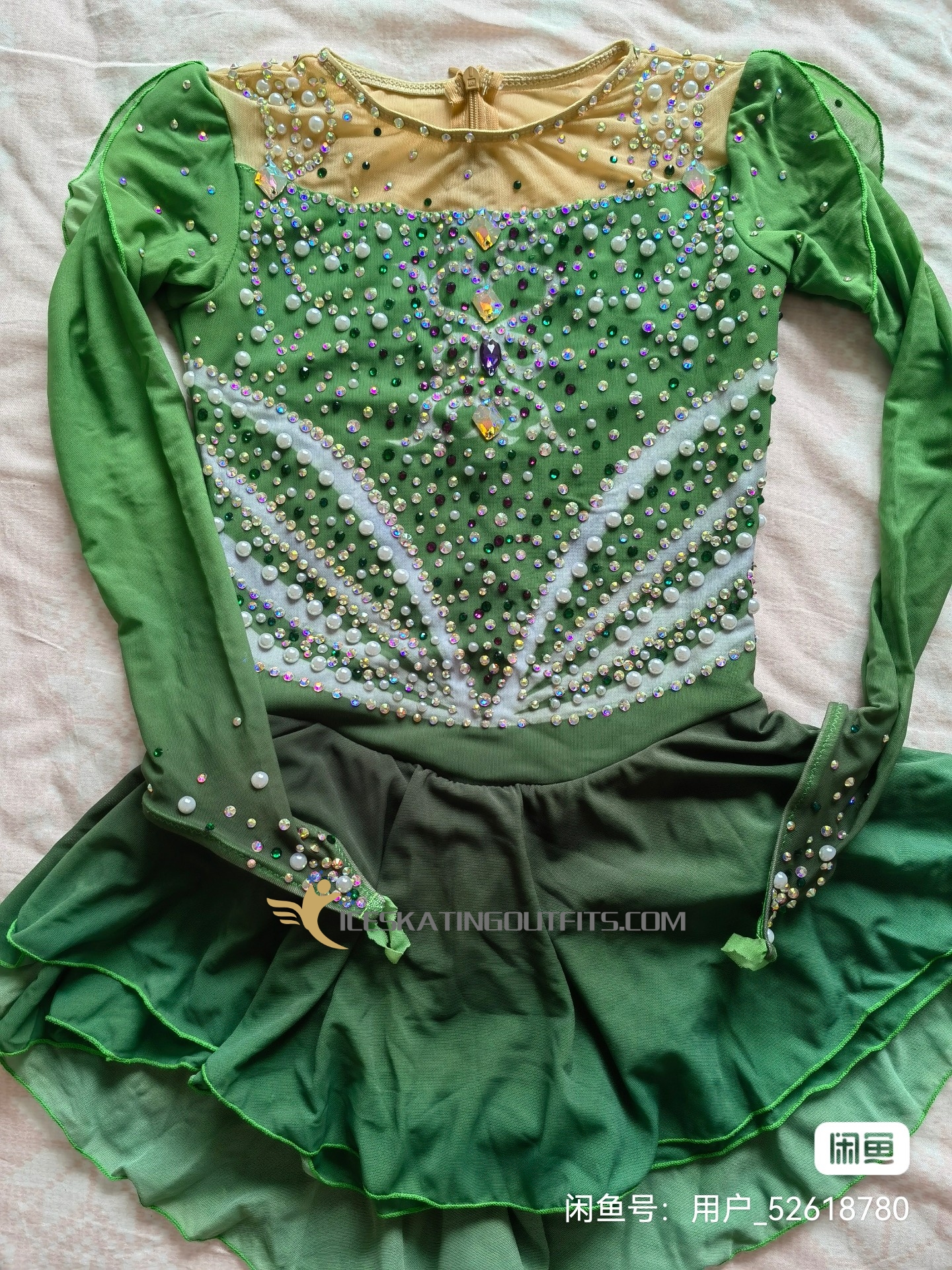 gypsy figure skating dress for girls B207