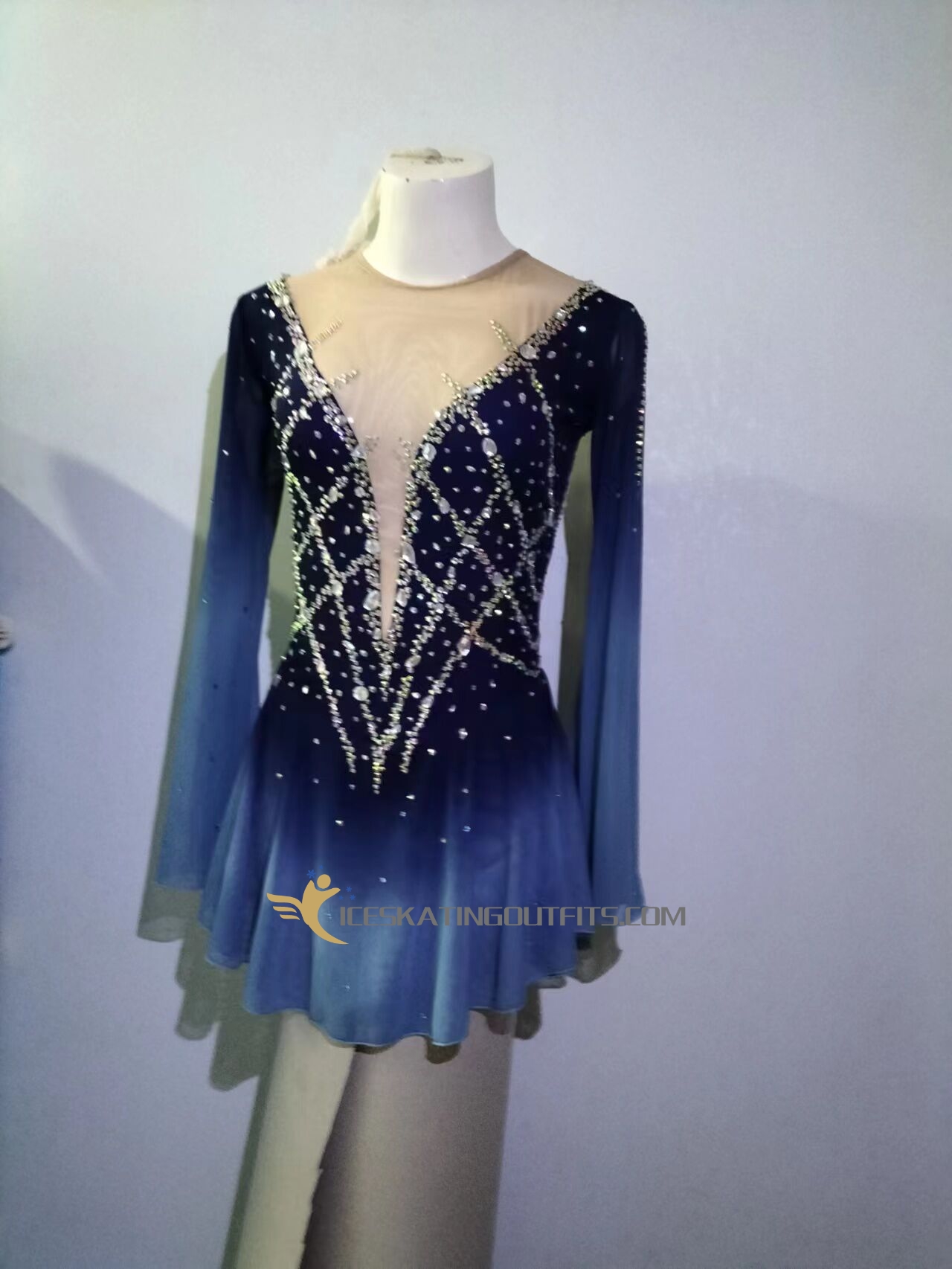 ice skating padded leggings for girls B256