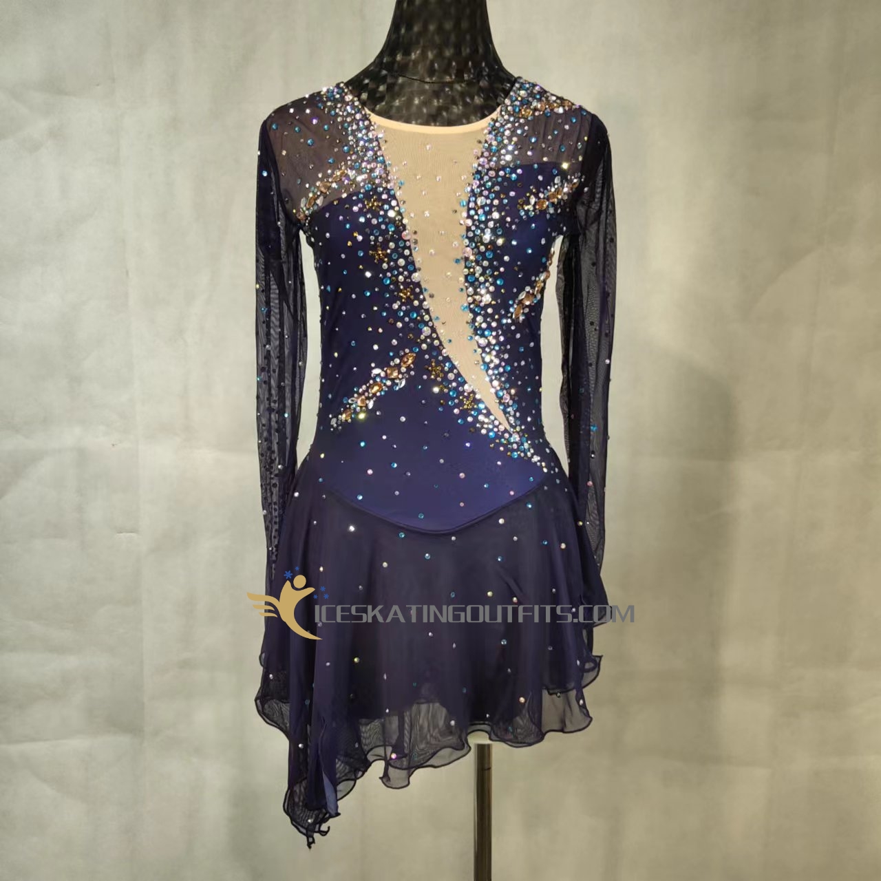ice skating practice dress for women B229