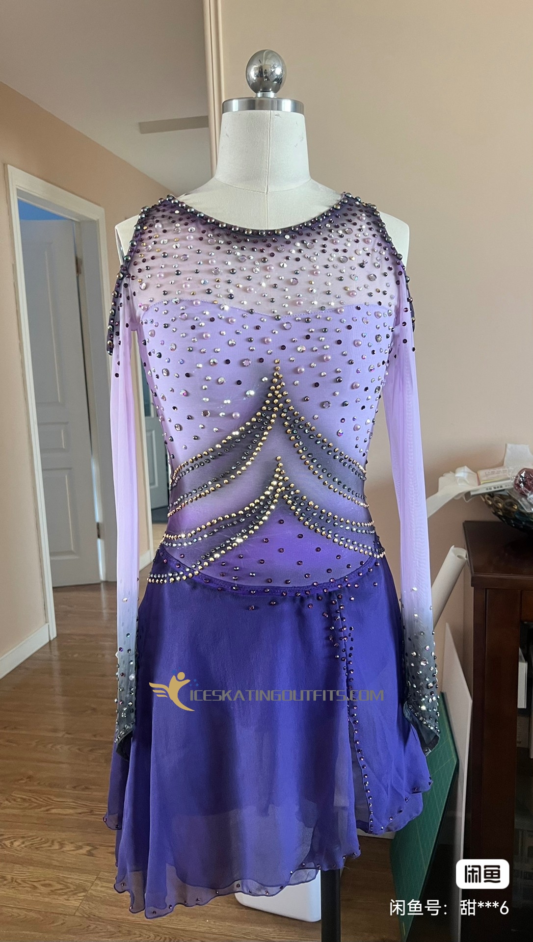 ice skating training clothes for women B209