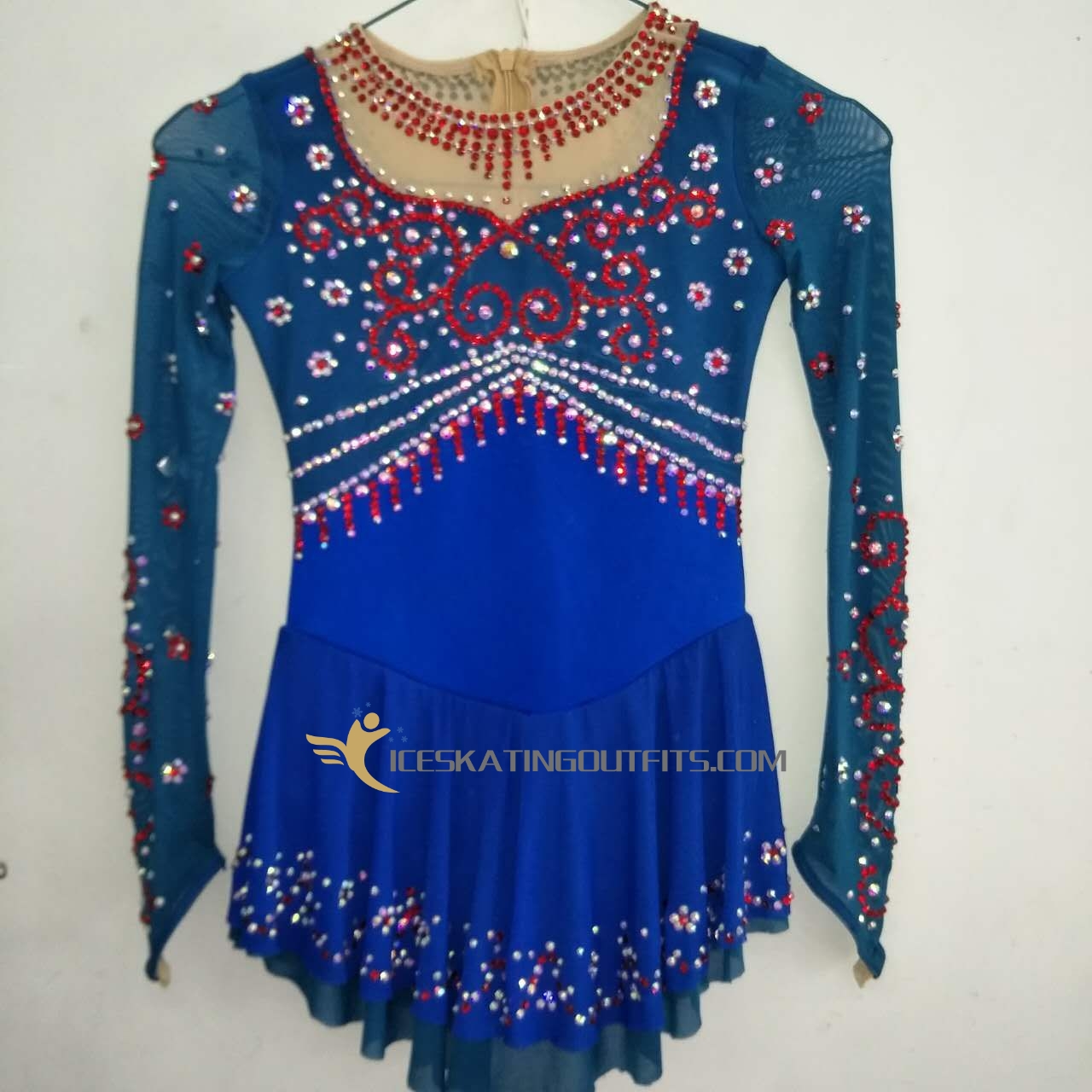 kids custom ice skating dresses B94