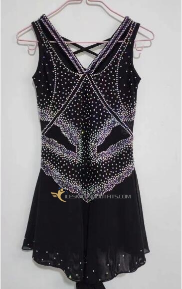 kids russian figure skating jacket B381