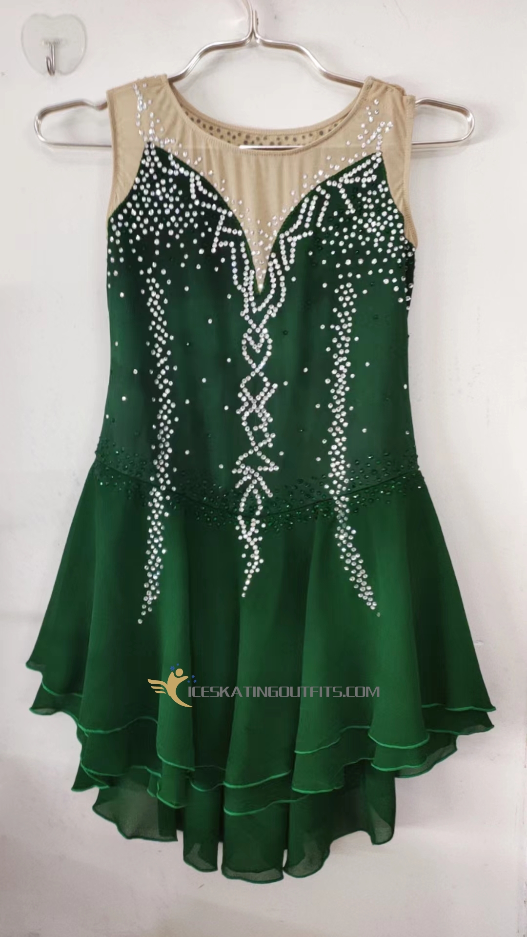 ladies aliexpress figure skating dress B261