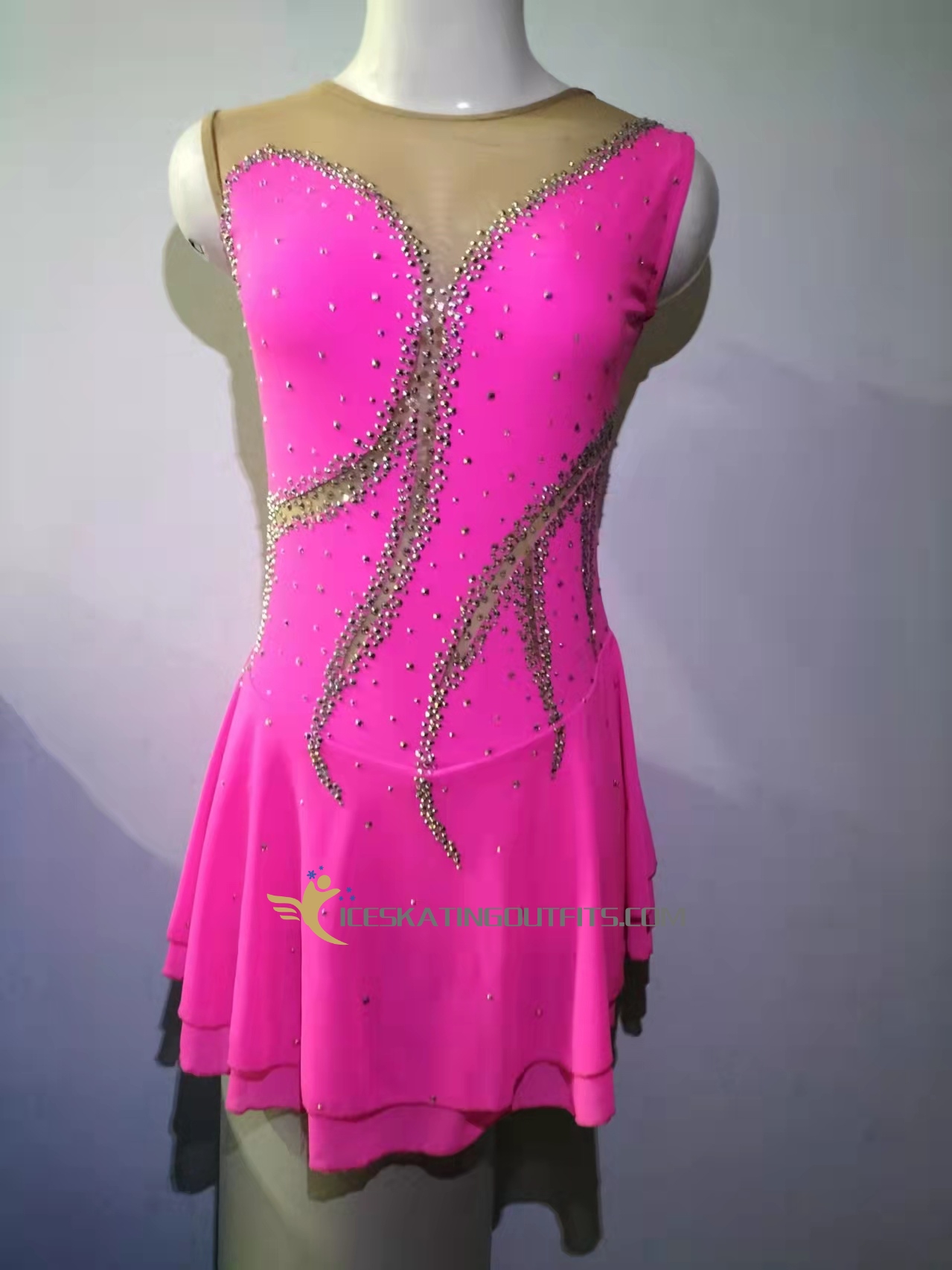 ladies best figure skating costumes B153