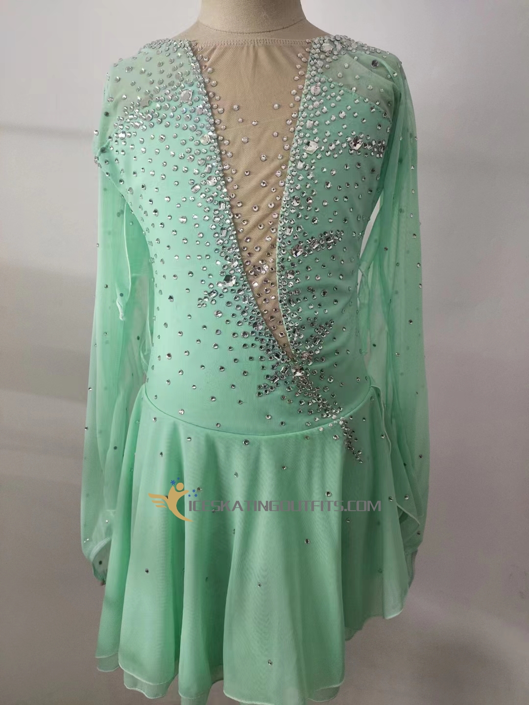 ladies figure skating vest B318