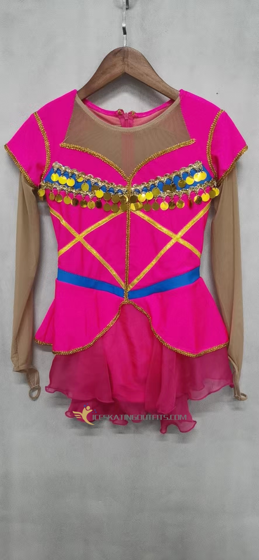 most beautiful ice skating dresses for kids B192