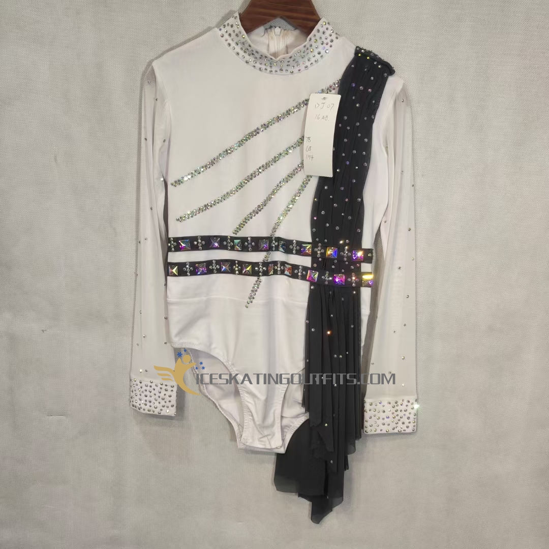 rainbow ice skating dress B253